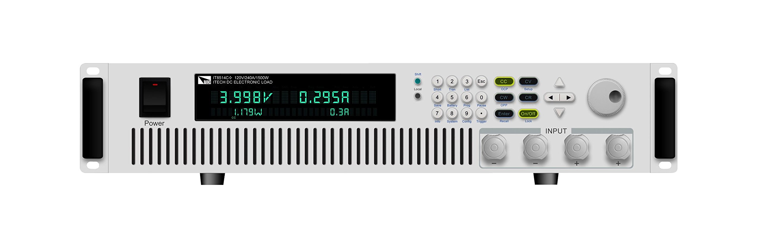 ITECHIT8514C+ - Single Channel DC Electronic Load,120V,240A,1500W