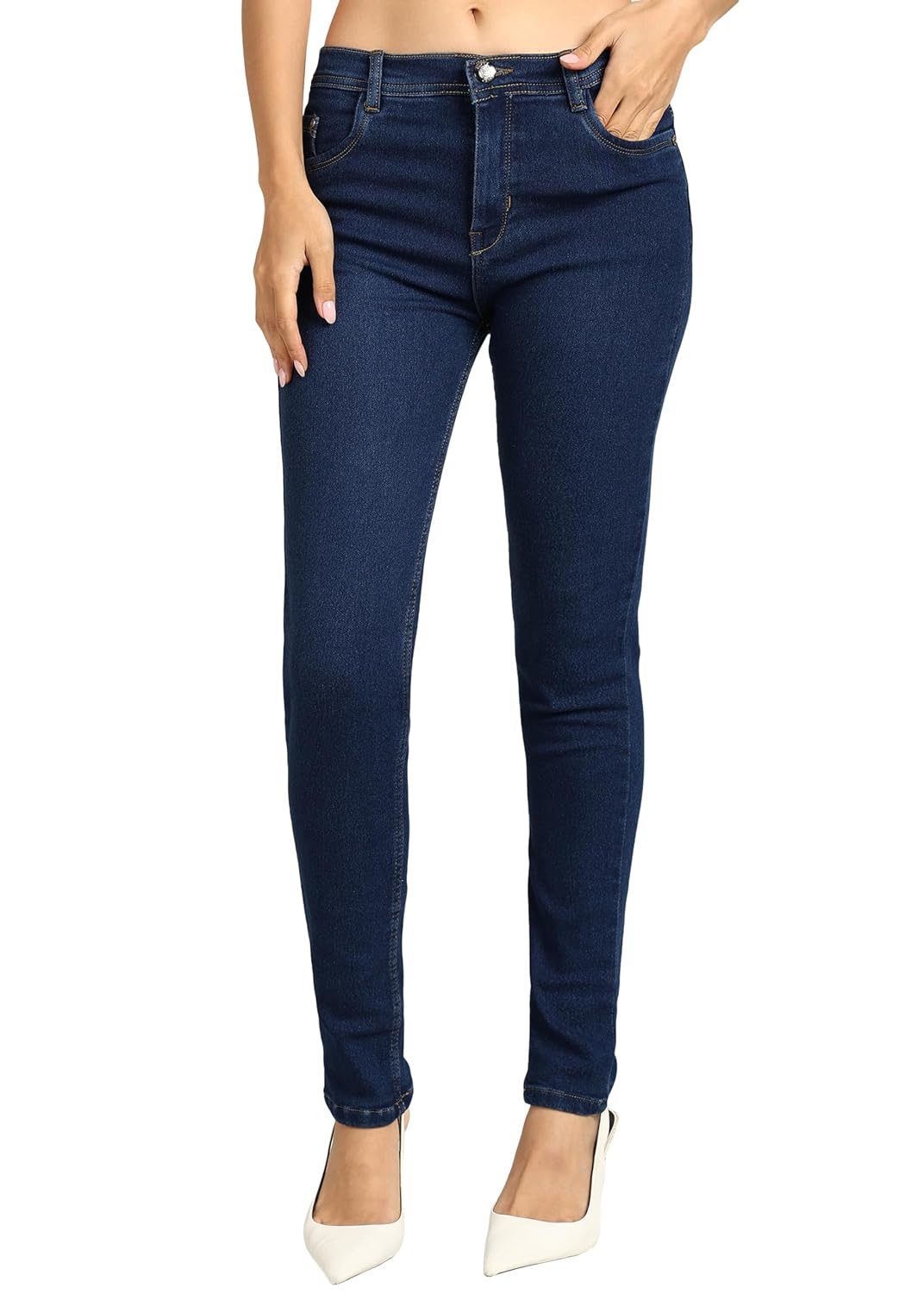 Nifty Womens High Rise Denim Slim Fit High Waist Jeans