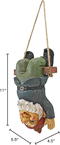 Miniatura 7 de Design Toscano Alfie el acróbata: Estatua de gnomo oscilante
