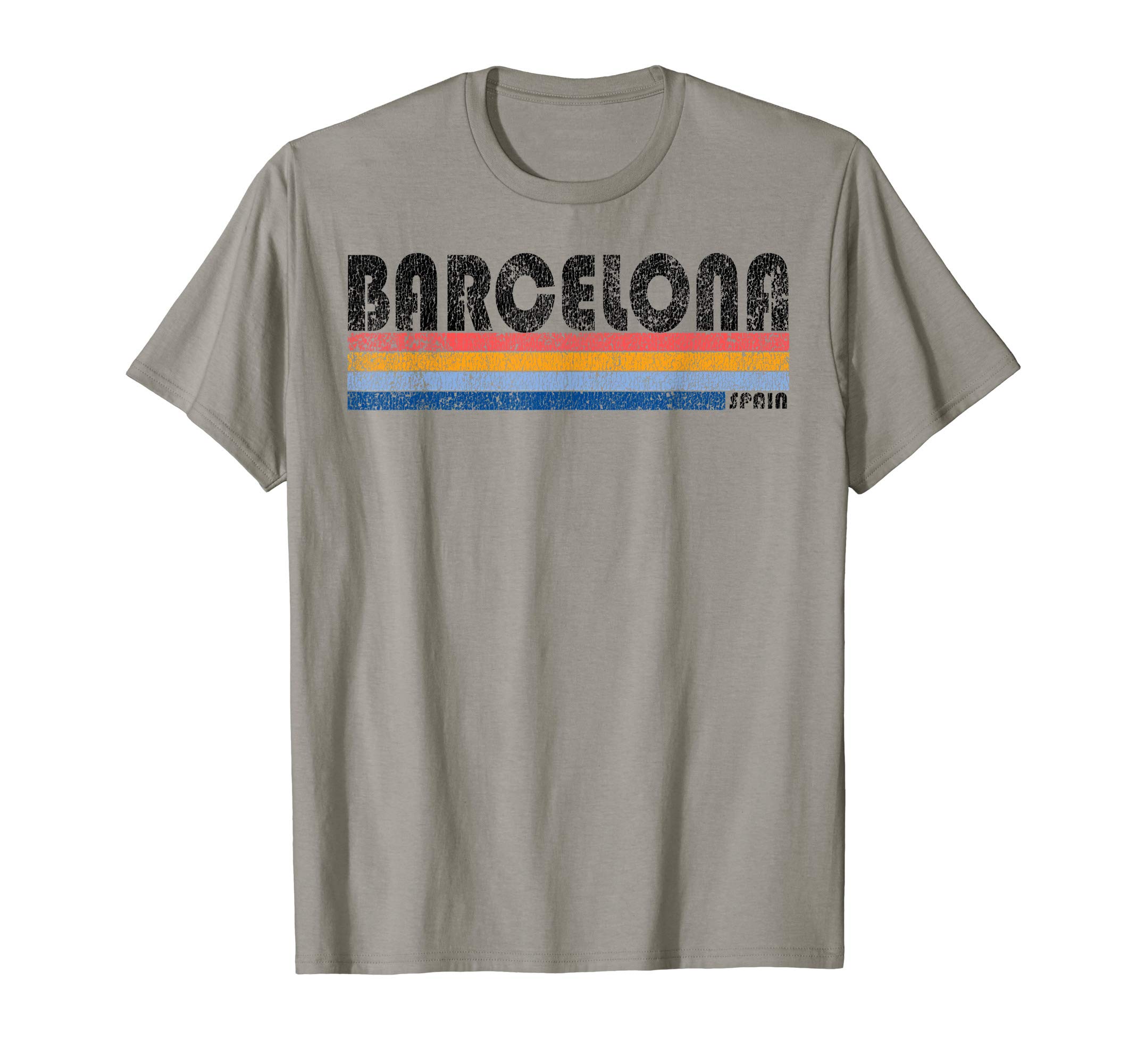 Vintage 1980s Style Barcelona, Spain T-Shirt
