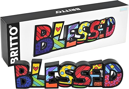 Miniatura 4 de Britto Romero - Figura de resina, 3.5 x 13.5 pulgadas, Palabra bendecida