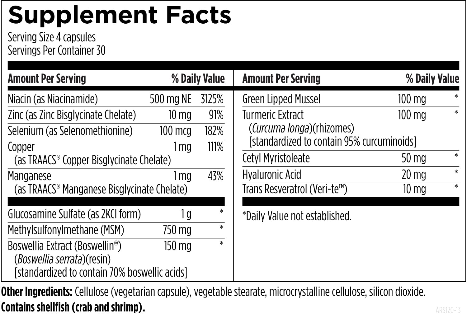 Designs for Health ArthroSoothe, Joint Function Support, 120 Capsules — Amazon image 3