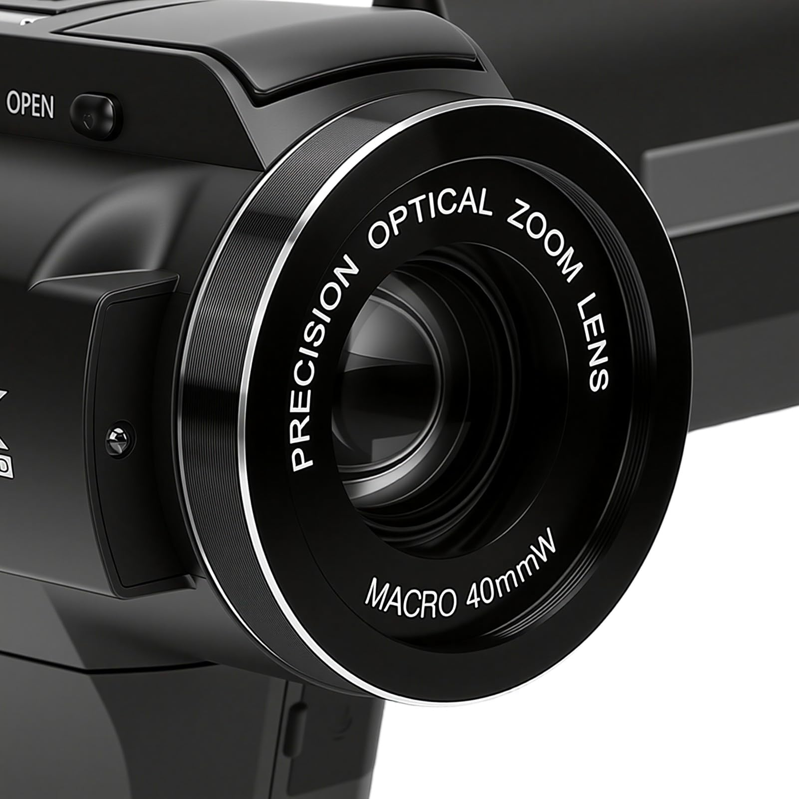 Tangxi Videocamera 8K, Videoregistratore HD da 75 MP Videocamere per WiFi con Schermo Ruotabile a Doppia Lente, Zoom Digitale 8X e Ottico 5X, per la Fotografia