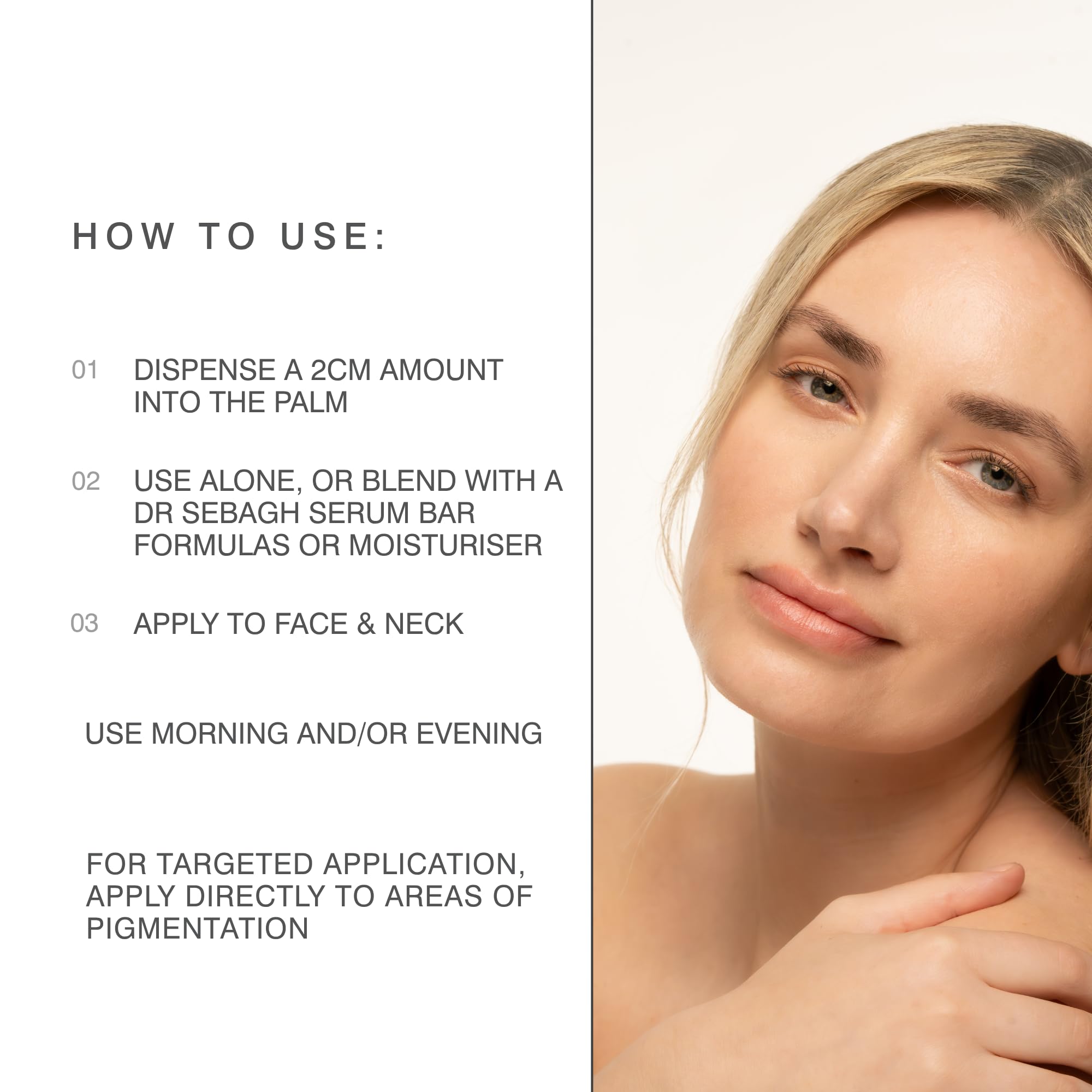 Dr Sebagh Crema en polvo de vitamina C [brillo clínicamente probado] - Crema de vitamina C para el rostro - Cuidado de la piel que aumenta el brillo - Crema de vitamina C para manchas oscuras, ojos