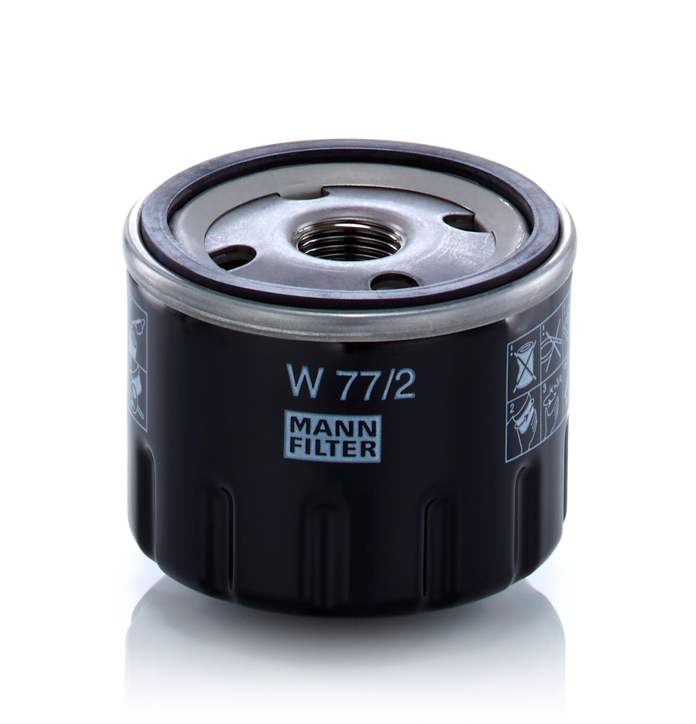 MANN-FILTER W 77/2 Oil Filter - for Off-Highway Applications