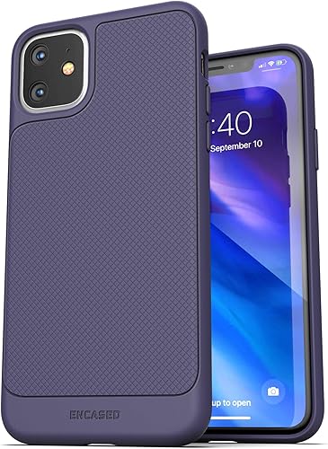 Amazon Com Encased Iphone 11 Purple Case Thin Armor Slim Flexible Grip Phone Cover For Apple Iphone11 Cell Phones Accessories