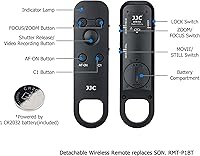 Vista 4 de Control remoto inalámbrico Bluetooth agarre de disparo Mini trípode de mesa reemplaza GP-VPT2BT para Sony A1II A7CR A7CII A7RV A7RV A7 A7S III A9III