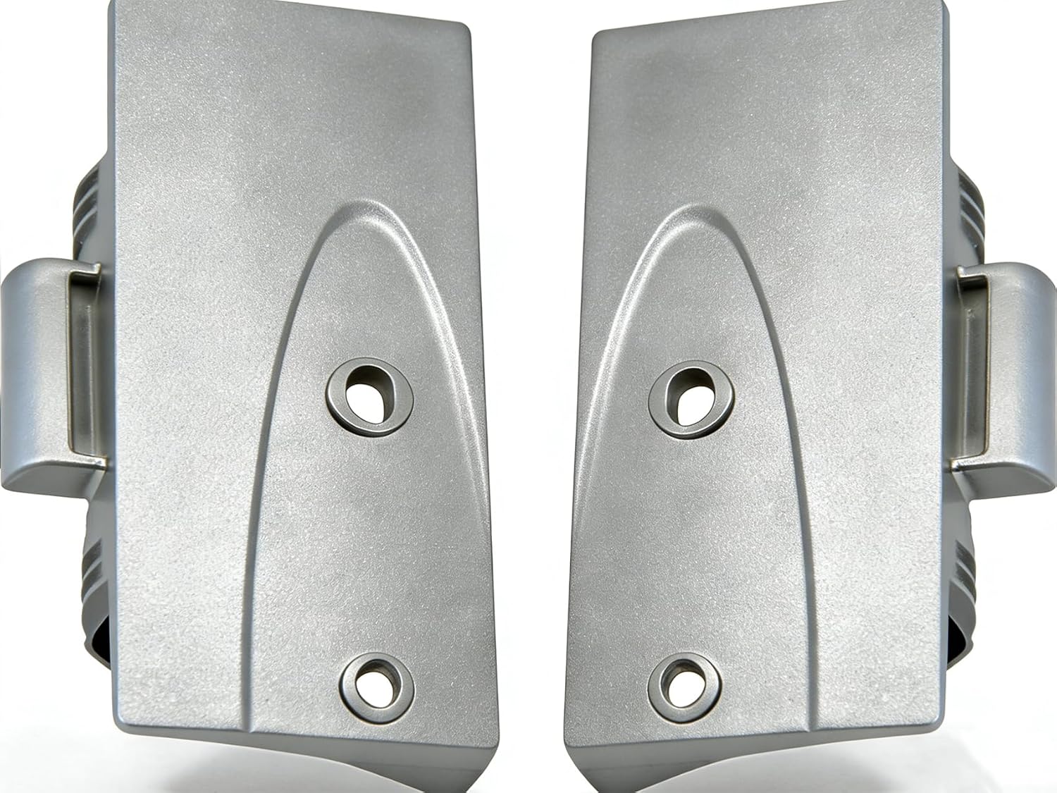 DA67-02056A DA67-02057A Refrigerator Freezer Door Handle Endcap Kit - R&L Compatible with Samsung, DA67-02056A - R Side DA67-02057A - L Side French Freezer Handle Mount Cap Replace 2041361 2041362