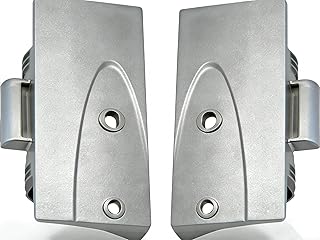 DA67-02056A DA67-02057A Refrigerator Freezer Door Handle Endcap Kit - R&L Compatible with Samsung, DA67-02056A - R Side DA67-02057A - L Side French Freezer Handle Mount Cap Replace 2041361 2041362