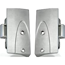 DA67-02056A DA67-02057A Refrigerator Freezer Door Handle Endcap Kit - R&L Compatible with Samsung, DA67-02056A - R Side DA67-02057A - L Side French Freezer Handle Mount Cap Replace 2041361 2041362