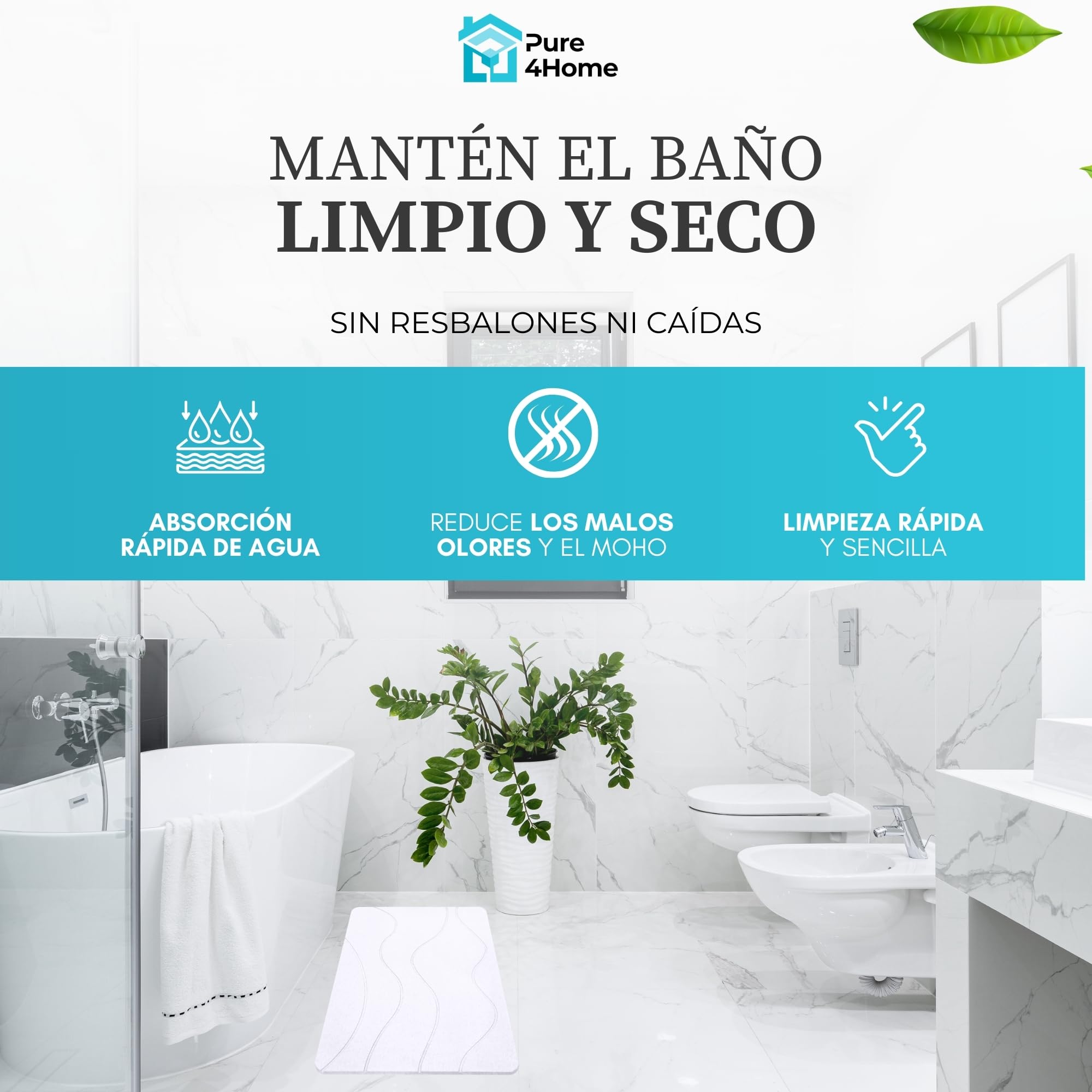 Della Tapete De Baño De Piedra De Primera Calidad, Lujosa Piedra De Baño De Diatomita De Secado Rápido Para Suelo De Baño, Moderna Alfombra De Ducha De Tierra De Diatomeas Súper
