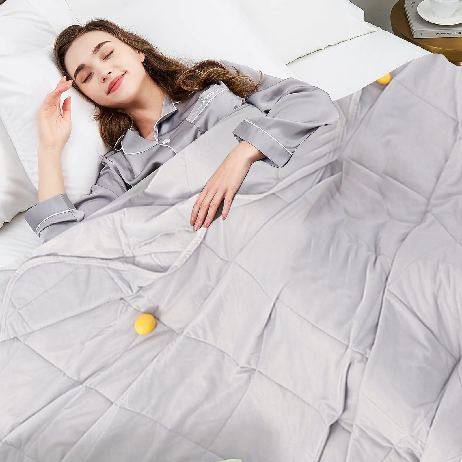 Morain Coperta di raffreddamento multiuso con tecnologia a 3 strati coperta di raffreddamento per camera da letto/soggiorno relax