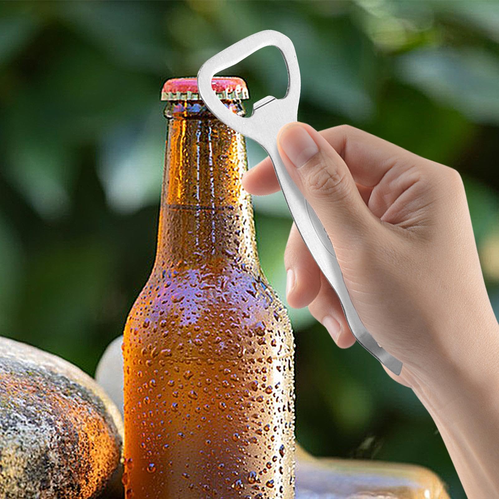 Amazon | ビール缶切り、ビール栓抜き,手動ソーダ水ビールオープナー
