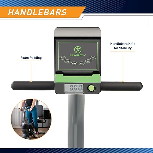 Miniatura 4 de Marcy Magnetic Recumbent Exercise Bike For Home and Home Gym, With Digital Monitor And Quick Adjustable Seat NS-1206R