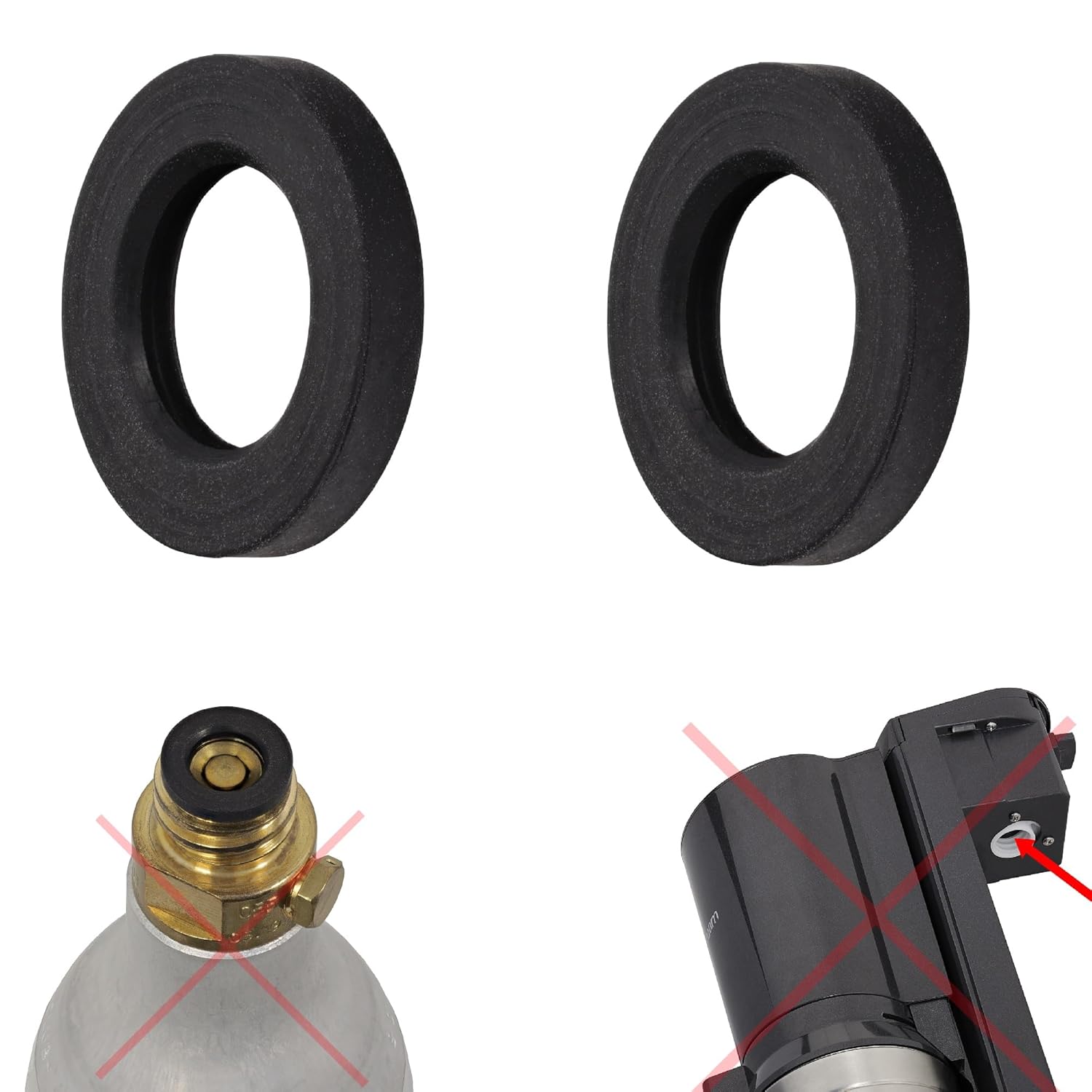 2 Auspuffrohr Dichtungen - Ersatz Für Audi & VW Modelle