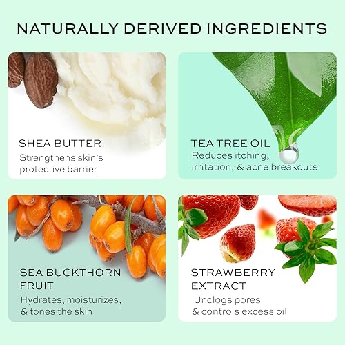 Miniatura 12 de Crema facial para niños, crema hidratante suave y calmante con ingredientes naturales para pieles sensibles y todo tipo de piel, sin fragancia