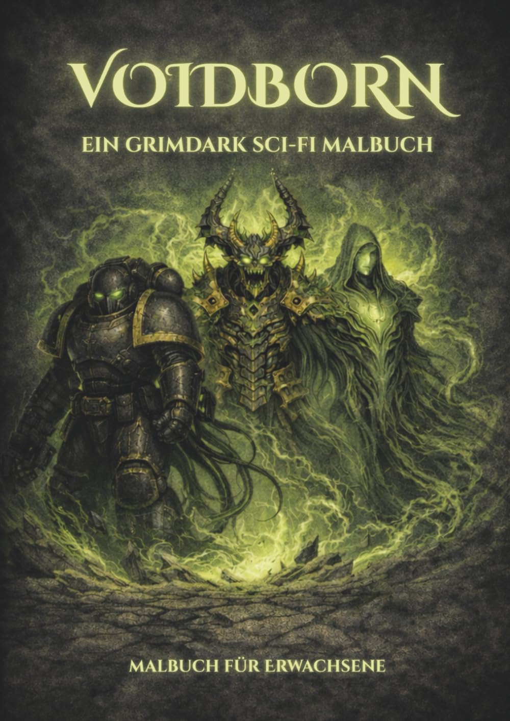 VOIDBORN: Ein Grimdark Sci-Fi Malbuch