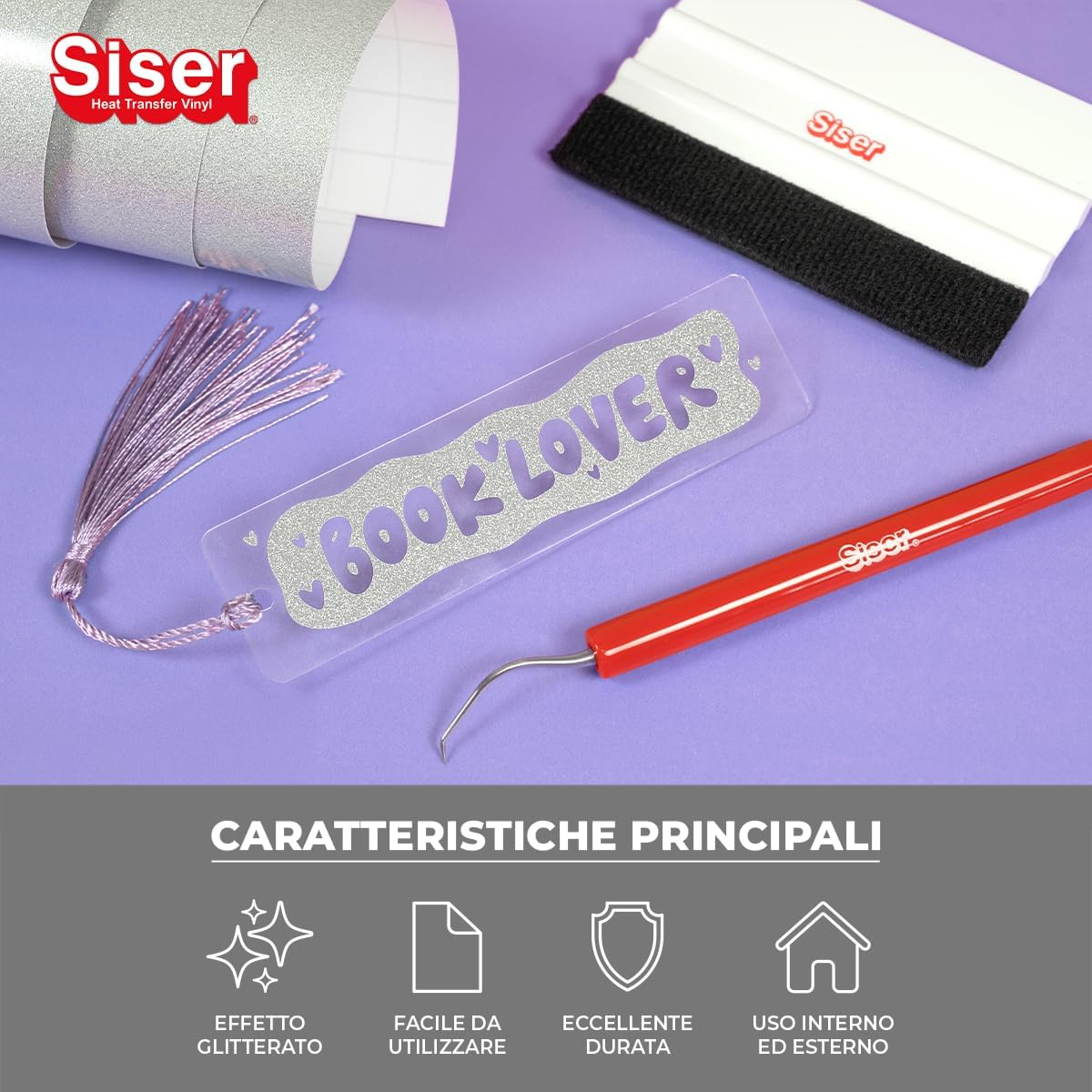 SISER Permanent self-Adhesive Vinyl, 153 x 30 cm, Diamond