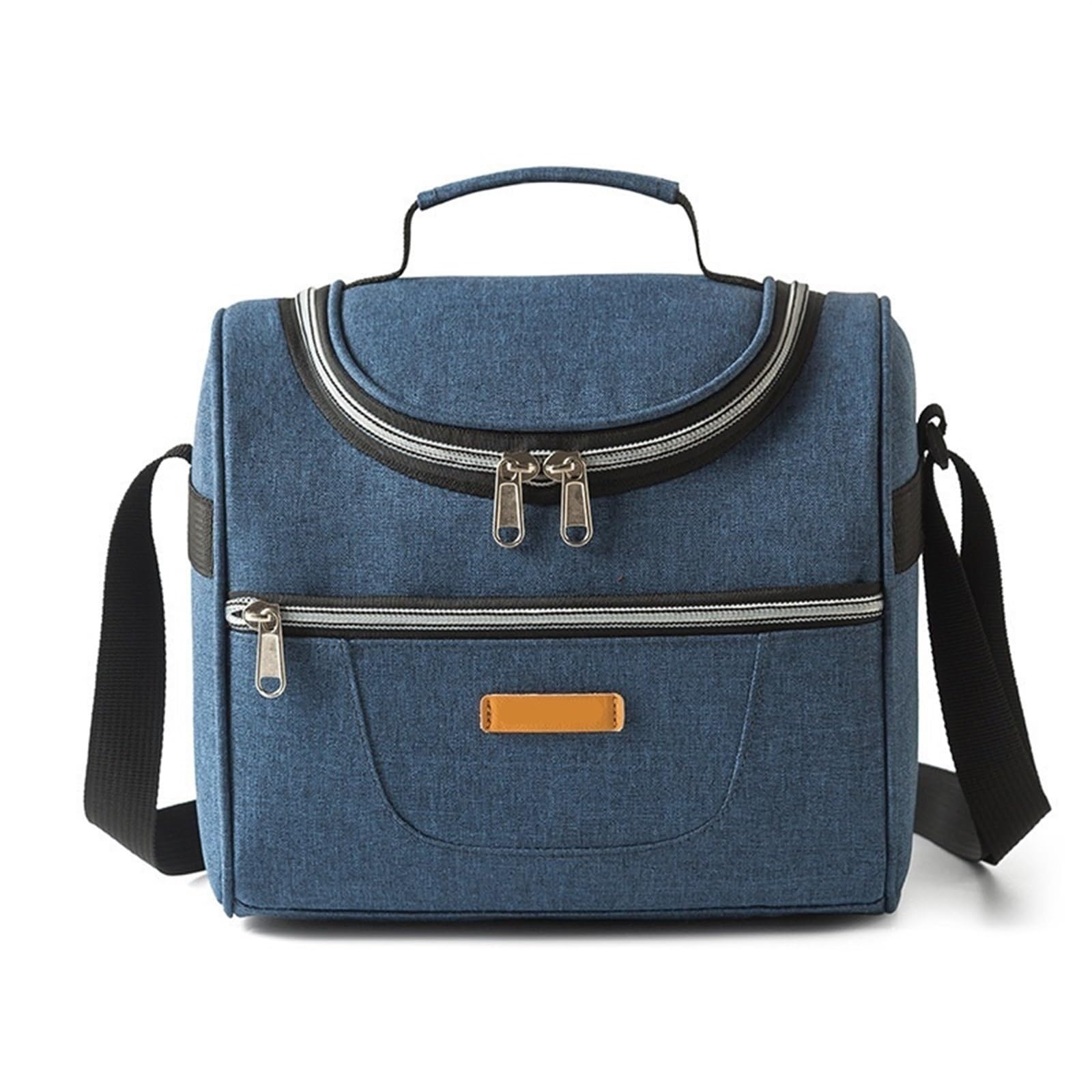 Bolsa de Almuerzo con Aislamiento, Bolsa térmica portátil para Almuerzo, Capacidad para Transportar Alimentos, Bolsas enfriadoras Bento, contenedor Fresco para Picnic