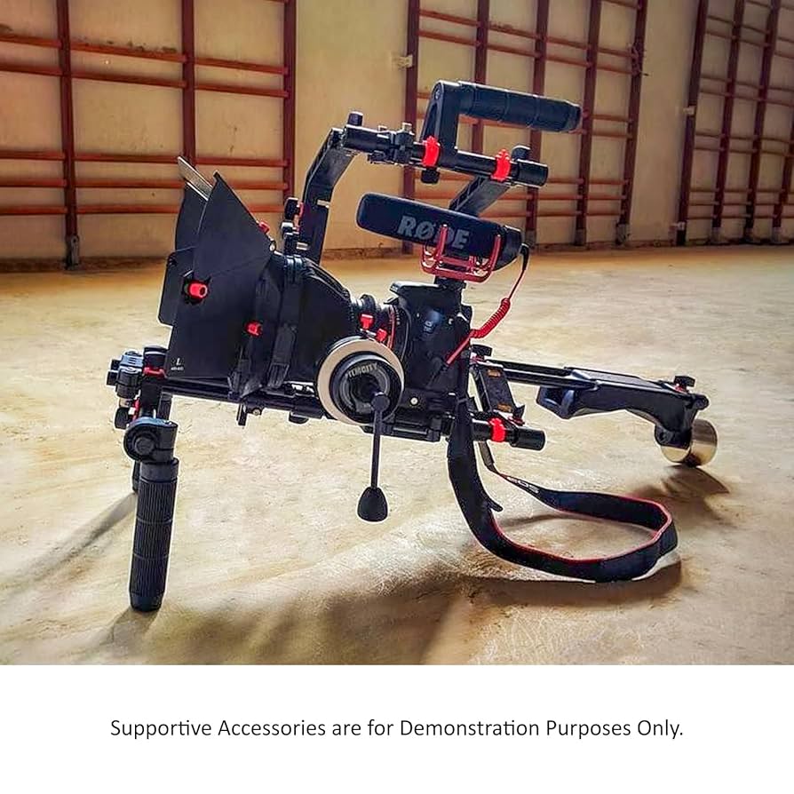 DSLR Rig Movie Kit Shoulder Mount カメラリグ Amazon.com : Filmcity Shoulder Rig Kit w Matte Box & Follow