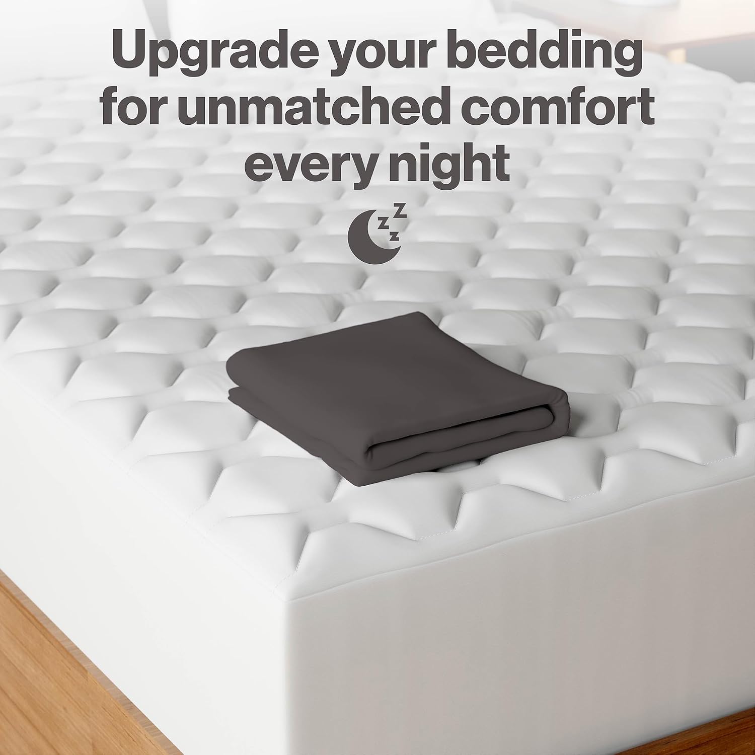 Superity Luxurious Hotel Quality King Fitted Sheet 100% Cotton Ultra Soft, Skin-Friendly & Hypoallergenic Deep Pocket Fits 16 Mattress Easy Care & Snug Fit (King Size - 78 x 80)