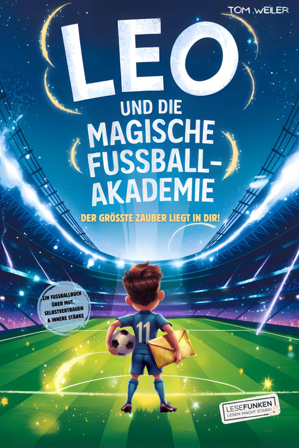 Leo und die magische Fußball-Akademie: Der größte Zauber liegt in dir!: Ein Fußballbuch über Mut, Selbstvertrauen und innere Stärke I Roman für Jungen ... (Lesefunken - Lesen macht stark!)