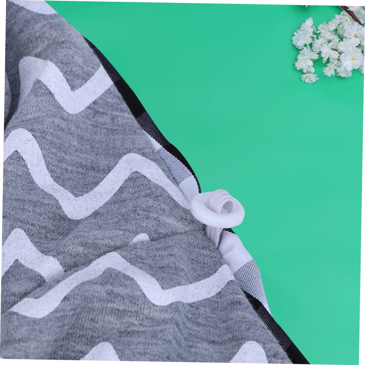 SUPVOX Pet Carrier Bag Soft Pet Carrier Sling Backpack for Dogs Portable Pet Carrier Bag Shoulder Straps Pet Shoulder Bag for Outdoors Travel Hiking (Wave Pattern Light Grey)