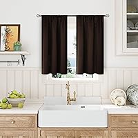 Vista 213 de Cortina opaca BGment con hueco por el que pasa la barra, 2 paneles