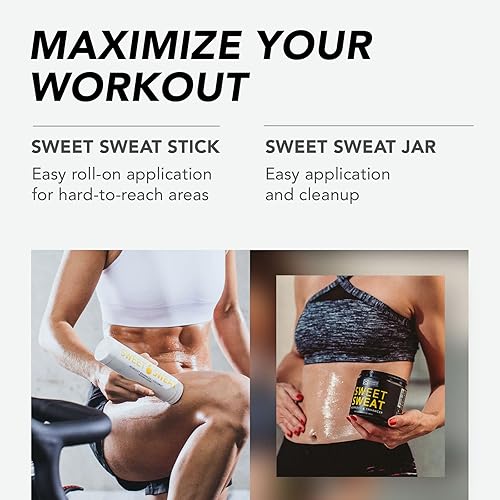 Miniatura 5 de Sports Research Sweet Sweat Gel Get More from Your Workout Workout Enhancer Makes You Sweat Faster  Harder - Try wWaist Trimmer - Mens  Womens