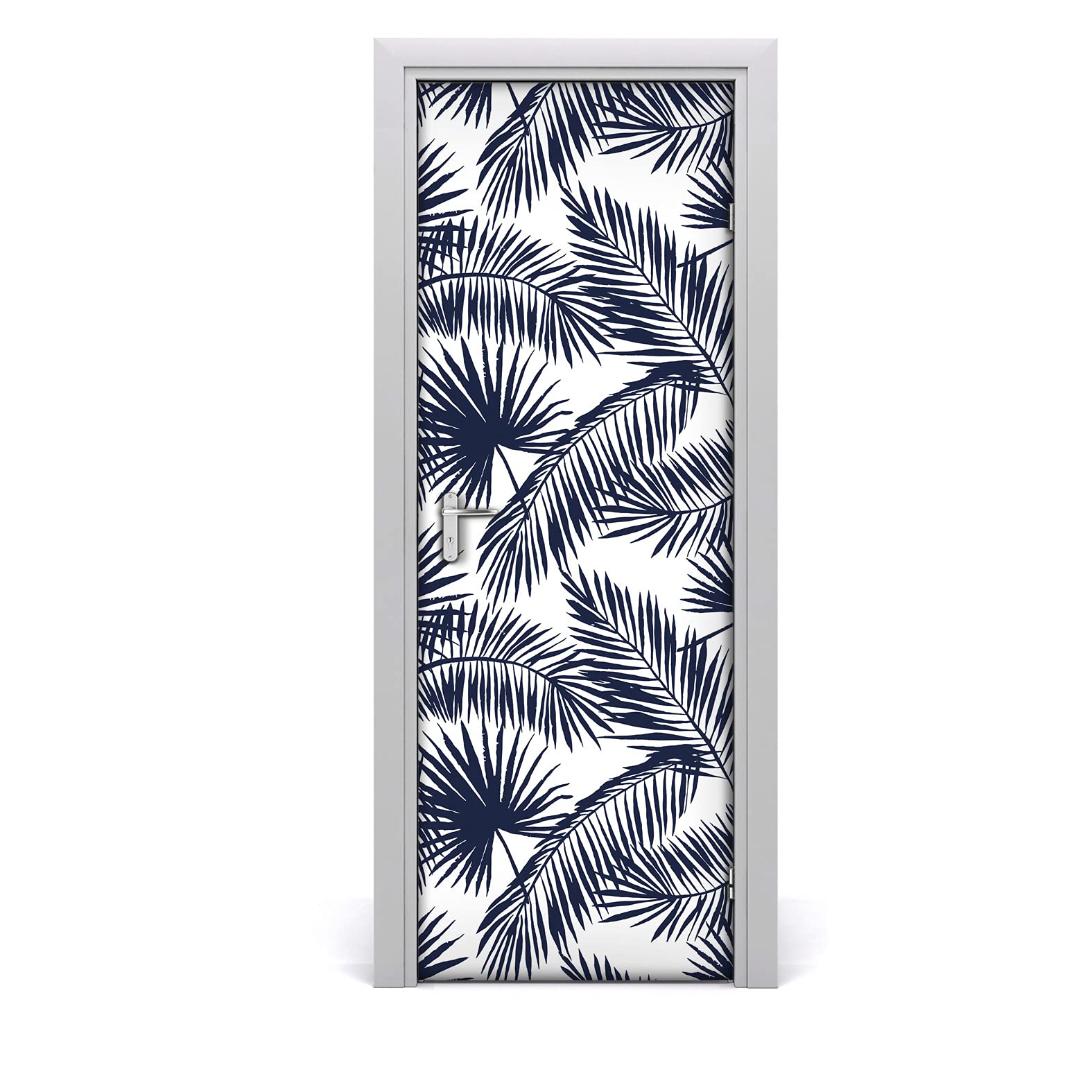 Papier peint sur la porte mural auto-adhesive 85x200cm et etiquette de decoration interieure