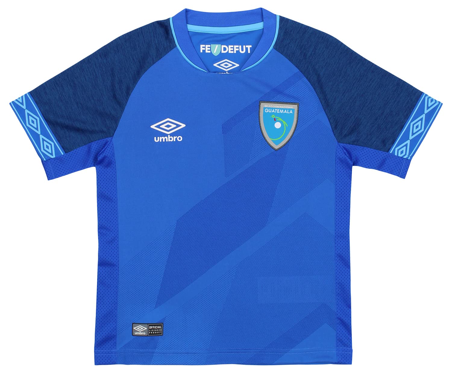 Umbro Boys' Youth (8-18) Guatemala National Team 19/20 Away Replica Jersey, TW Royal Medium 10-12