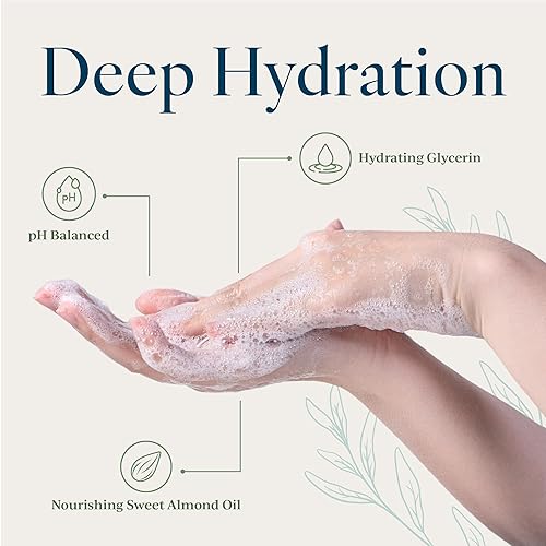 Miniatura 10 de Provence Sante PS, jabón líquido natural  Opulento jabón líquido de manos para cocina y baño, hidratante con aceite de almendras dulces, aroma