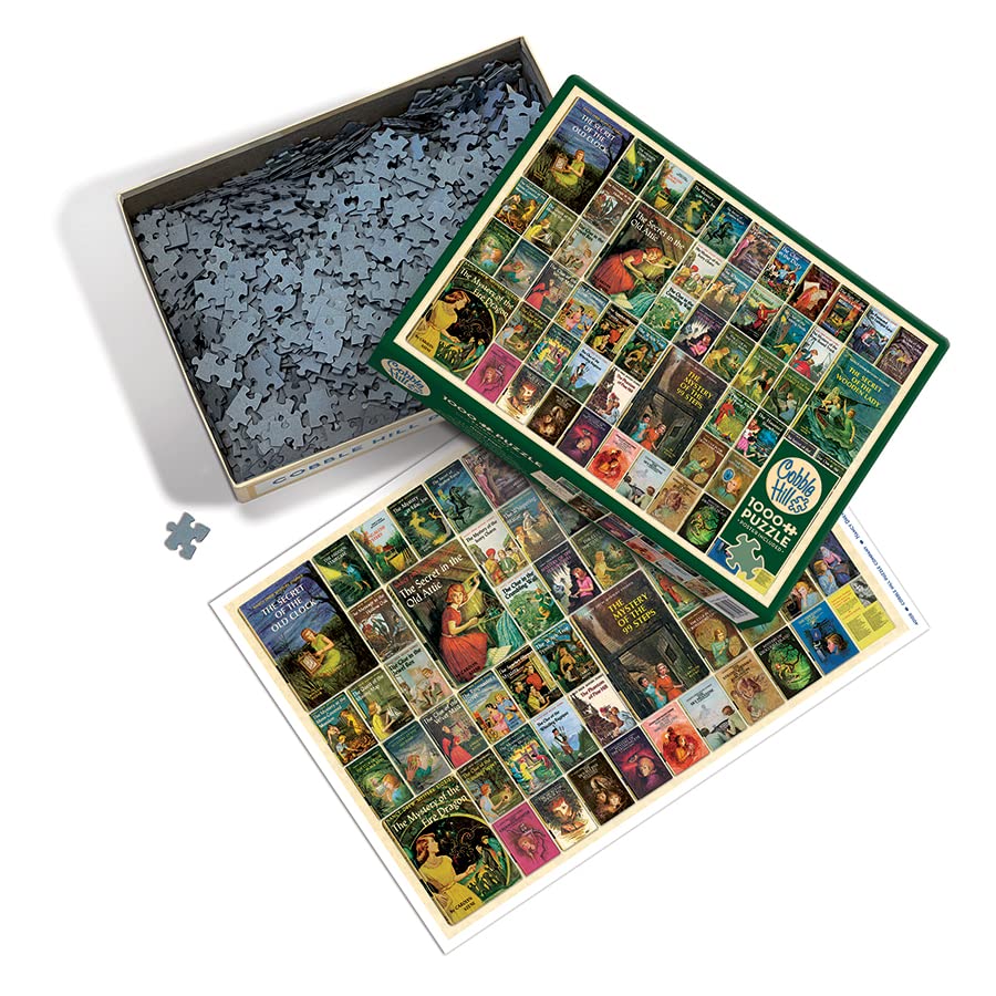 Amazon.com: Cobble Hill 1000 Piece Puzzle - Nancy Drew - Sample