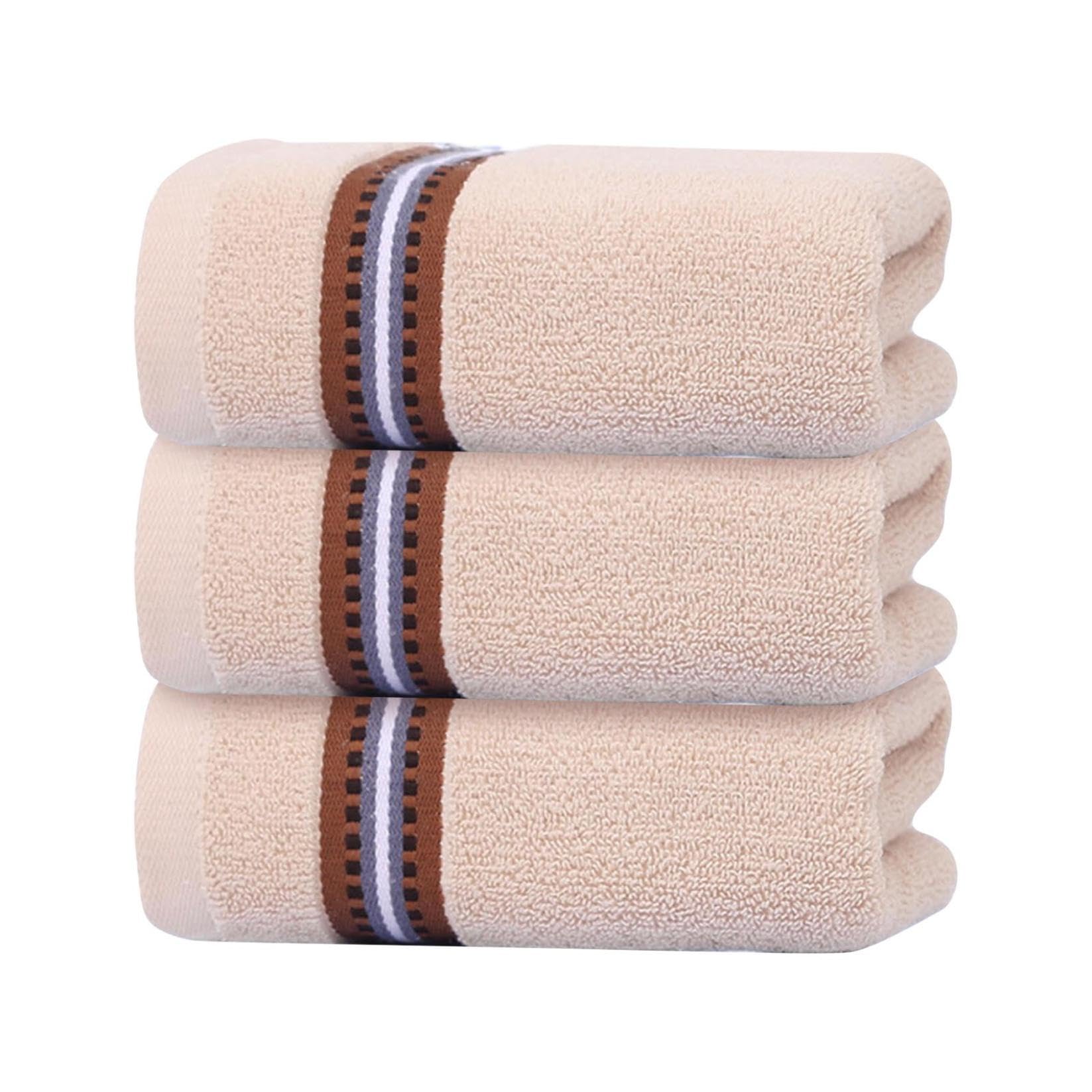 Bath Towels 3 Pack Coral Fleece Absorbent Quick Dry Towel 13 X 29 Towels Bathroom Sets Clearance Prime