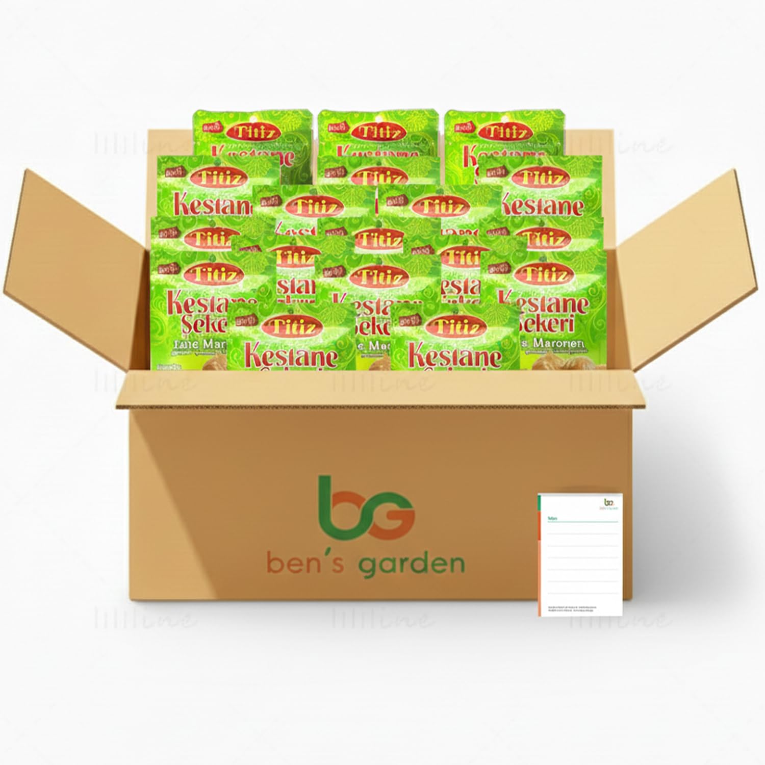 Titiz Zarte Maronen Leicht Gesüßt Vorteilspack 18x125g, Hohe Ballaststoffe & Natürliche Energie, 100% Vegan