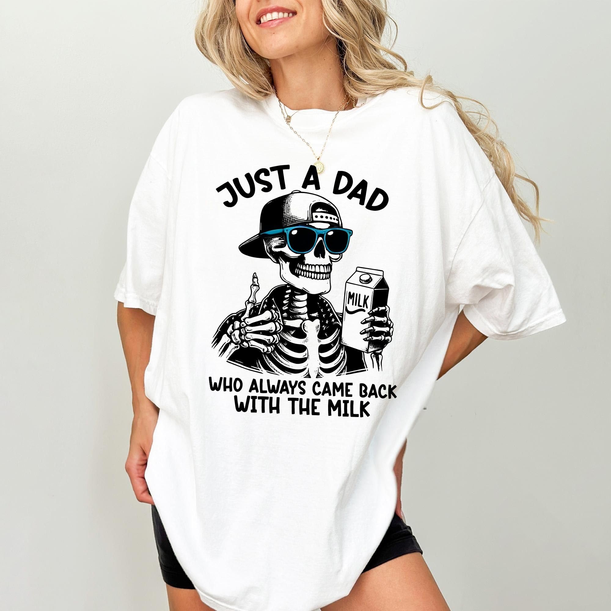 Comfort Colors Skeleton Dad Shirt � &hellip;