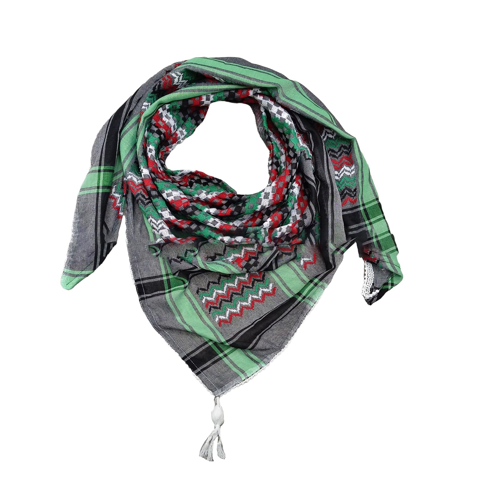 Winter Stylish Palestine Scarf Outdoor Shemagh Scarf For Men Women Looking To Combine Warmth & Fashion Colorful Kerchief