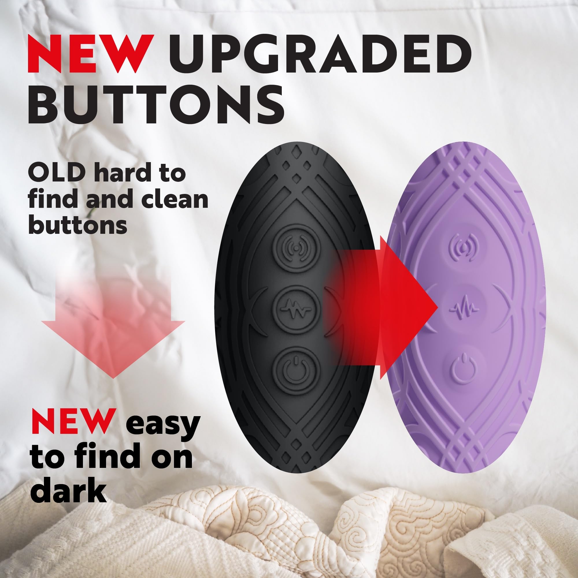 LuLu Wand Vibrator for Women - Powerful Magic Wand Massager Rechargeable Waterproof Silent - Mini Vibrating Wand Sex Toy with Strong Vibrations for Clitoral Stimulation: Purple Regular