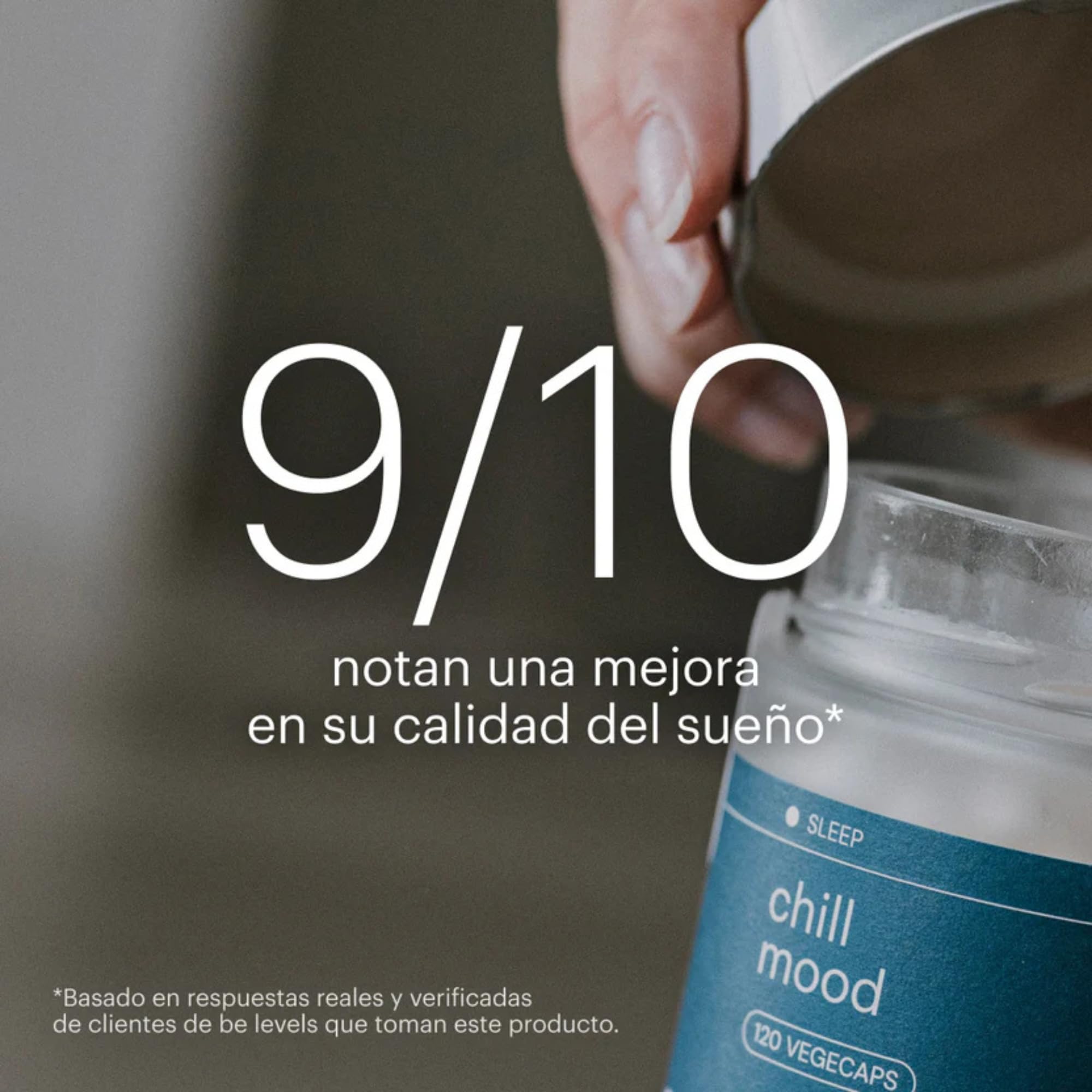 Melatonina Pura 1.9 mg con Magnesio + Triptófano + Vitaminas B6 D C Zinc Suplemento Vegano 120 Cápsulas para el Sueño