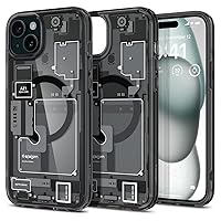 Spigen Cover per iPhone 15 Plus, Ultra Hybrid MagFit