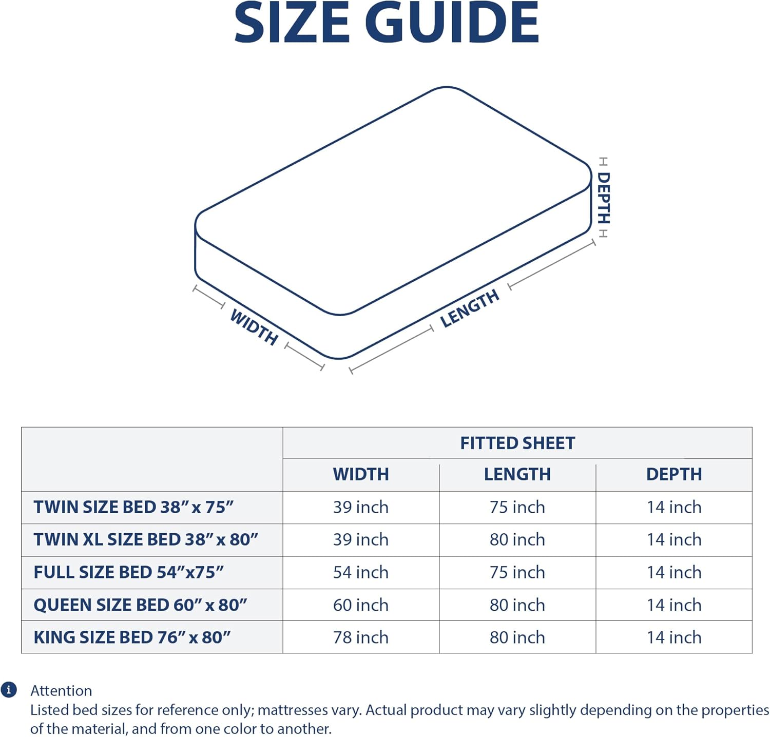 Cathay Home TwinXL Double-Sided Organizer Pocket Fitted Smart Sheet - Double Brushed Ultra Soft – Wrinkle & Fade Resistant - 14" Deep Pocket Fitted Sheet Only (TwinXL, Blush) - Image 5