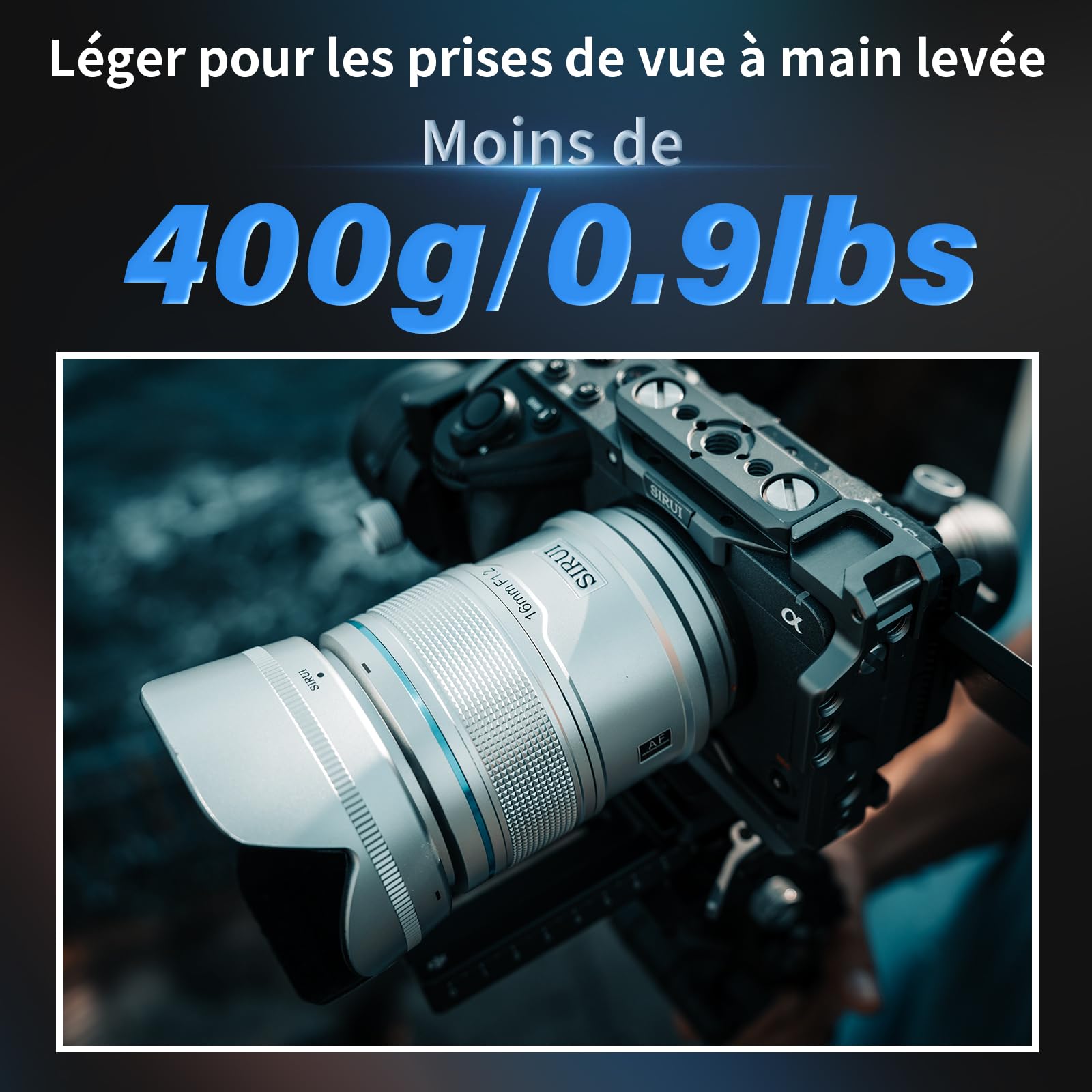 Amazon.co.jp: SIRUI Sniper 16mm オートフォーカスレンズ、F1.2 広角