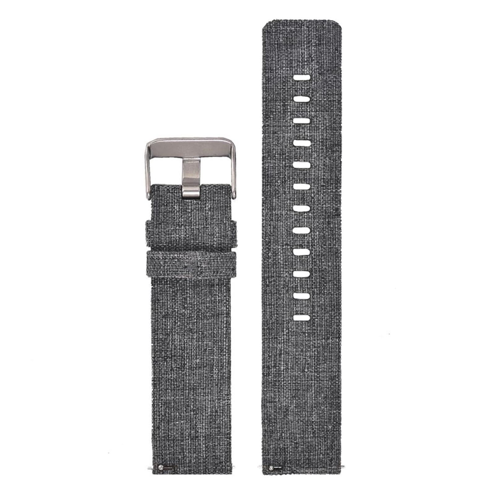Run Ken Bracelet De Montre En Nylon 18 Mm, 20 Mm, 22 Mm, 24 Mm, À Dégagement Rapide, En Toile, Style Sport, Noir Et Bleu