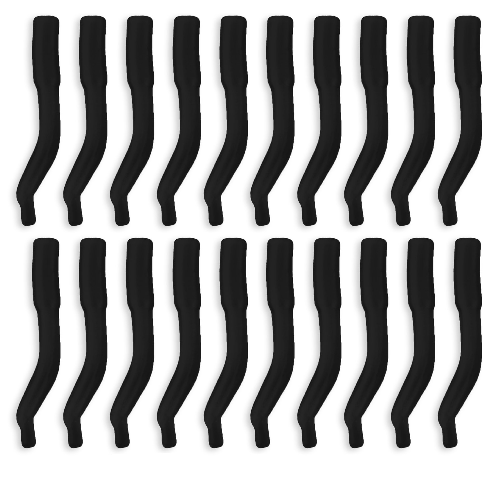 Bank Tackle Rig Aligner Kicker (Black, x 100 Pack)