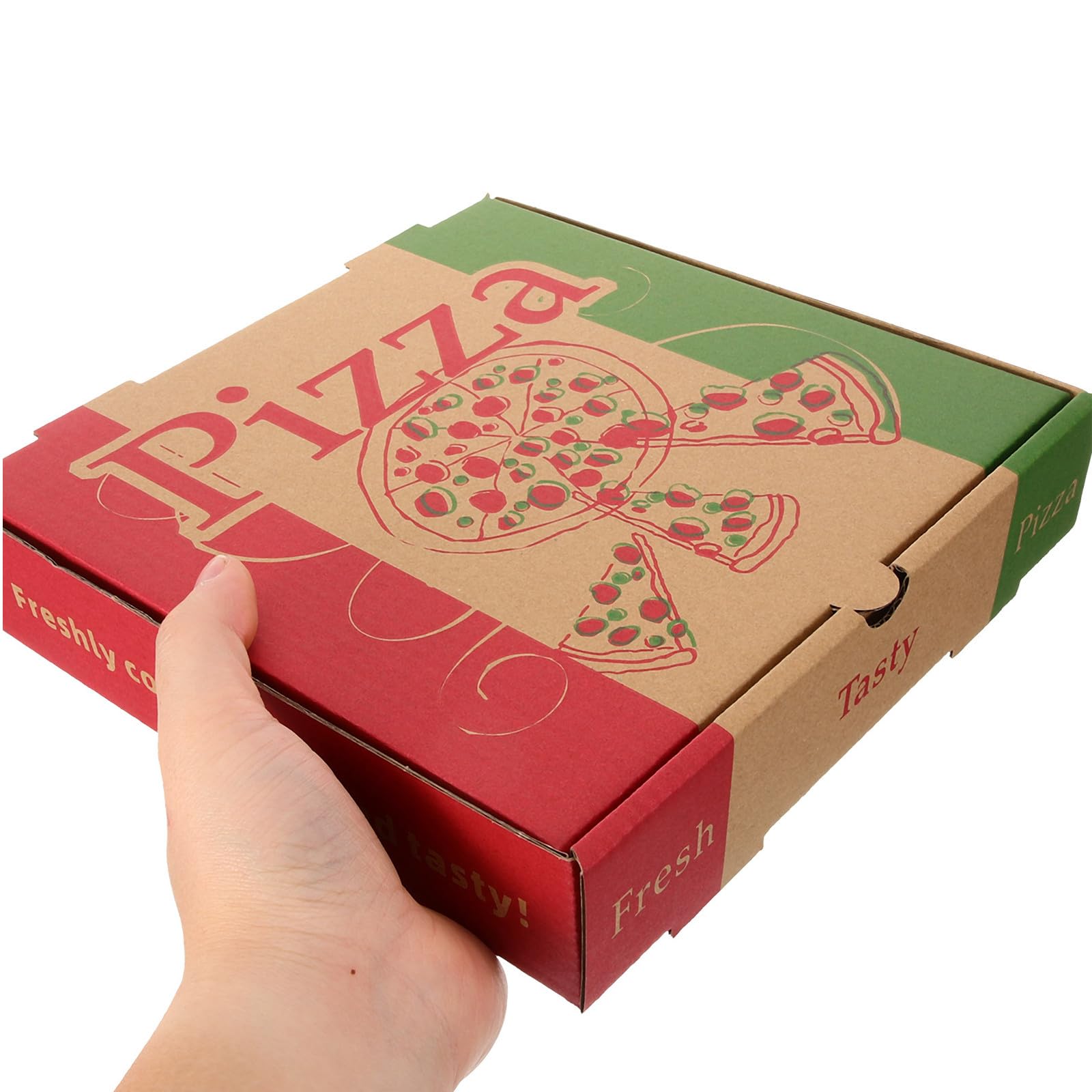 TOYANDONA 20 szt. papierowych pojemników na pizzę, 8 cali