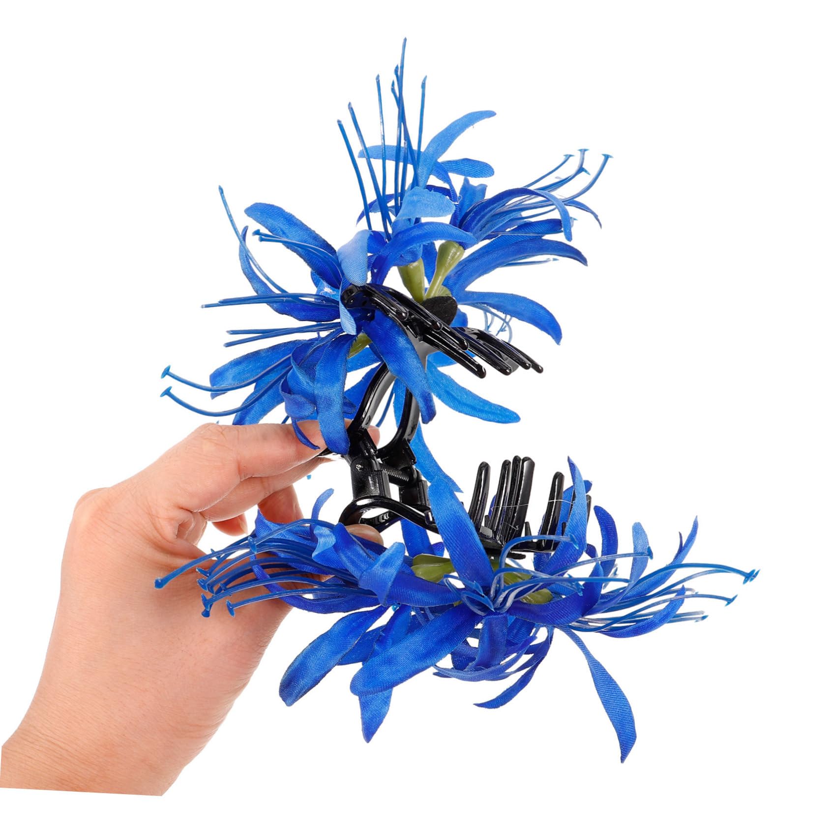 Didiseaon 5 Fermagli Per A Forma Di Fiore Accessori Per Da Donna Per Spessi E Alla Moda.