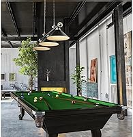 Vista 2 de Z-Lite 2306-3MB-BN-MB15 - Colgante de billar con cordón, 3 luces, 180 vatios totales, negro mate y níquel cepillado