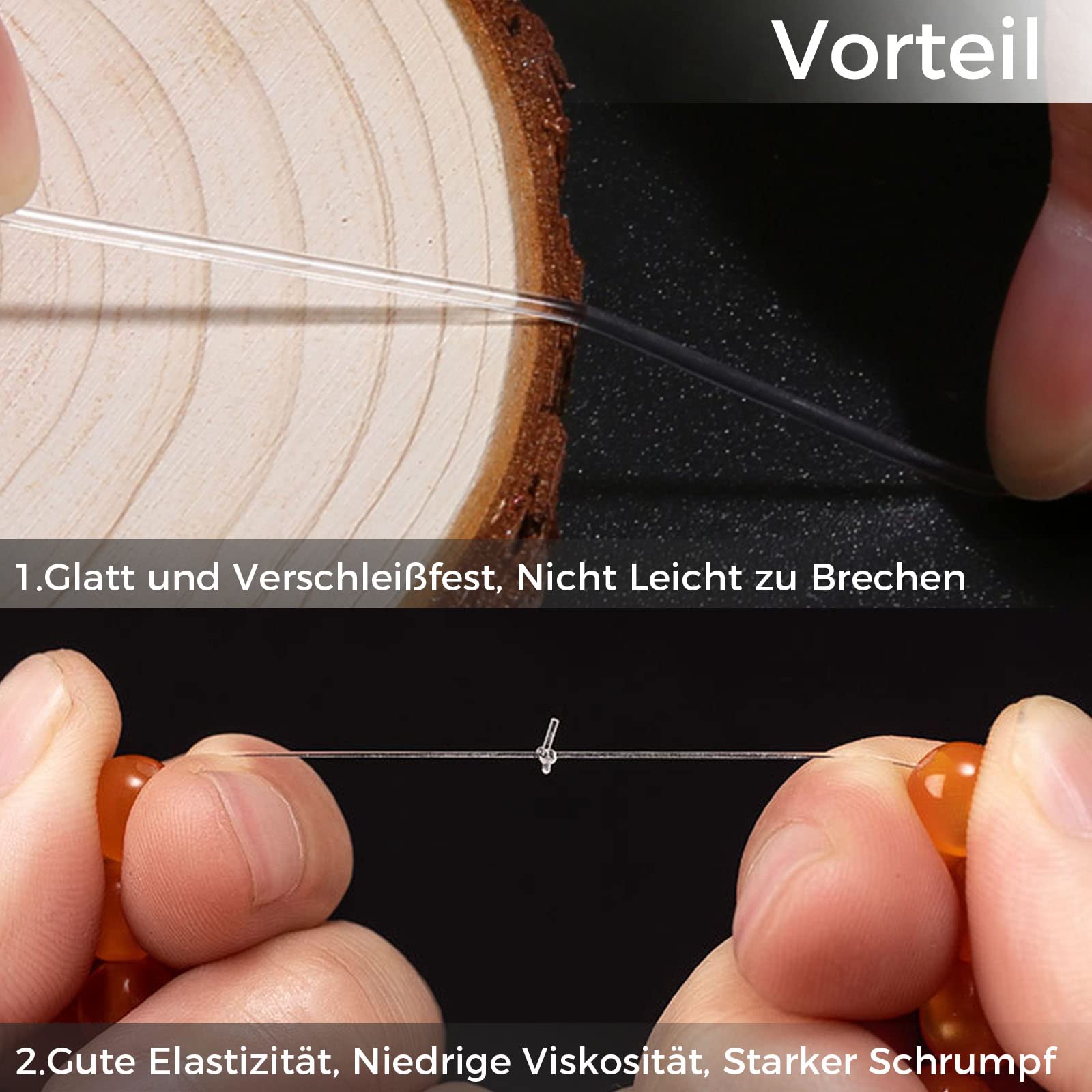 Callenbach Bande élastique Pour Bracelets, Cordon De Nylon élastique