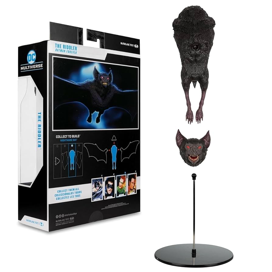 新品、未開封！　正規品　限定　DCマルチバース　バットマンフォーエバー　リドラー Amazon.co.jp: McFarlane Toys バットマン フォーエバー DC