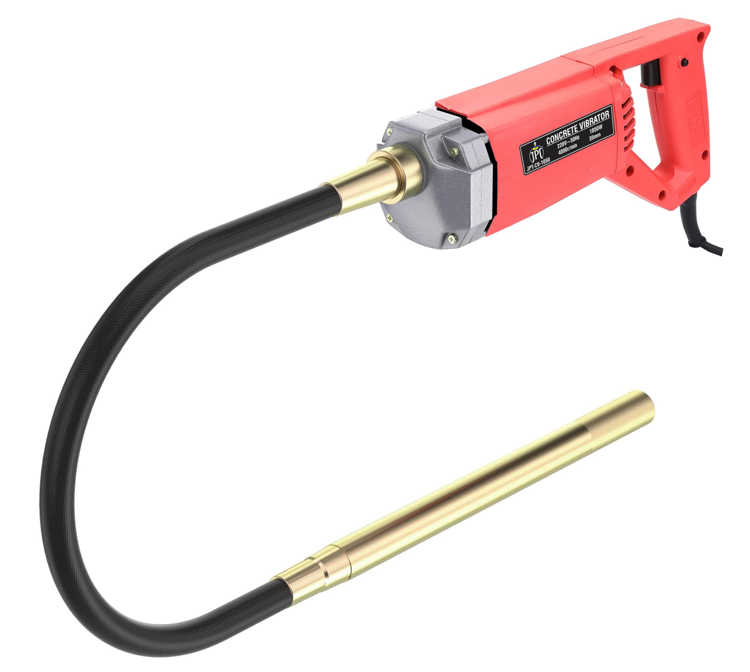 JPT 1050W Heavy Duty Concrete Needle Vibrator With 3 Meter Needle 4000 Vibrations per Minute (B0CTF978SL) Amazon Price History, Amazon Price Tracker